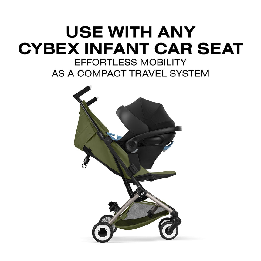 Poussette de voyage ultra légère LIBELLE - Vert-Cybex-CYB-526000981-CLÉMENT
