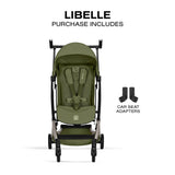 Poussette de voyage ultra légère LIBELLE - Vert-Cybex-CYB-526000981-CLÉMENT