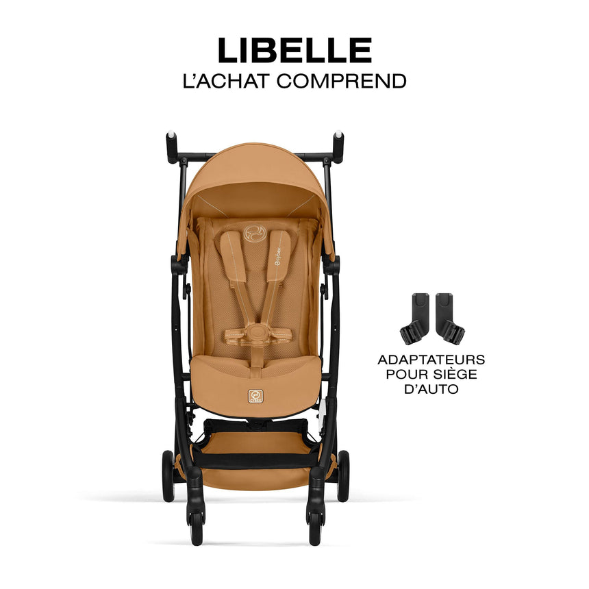 Poussette Libelle N - Brun Chocolat-Cybex-CYB-526000993-CLÉMENT