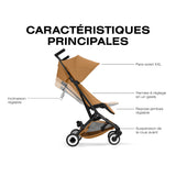 Poussette de voyage ultra légère LIBELLE - Canelle-Cybex-CYB-526001017-CLÉMENT
