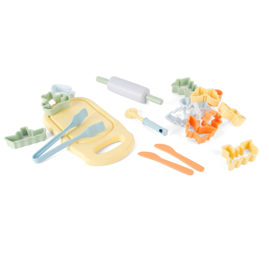 Ensemble d'Accessoires Pour Pâte À Modeler Pastel Recyclé-Dantoy-DAT-5900-CLÉMENT