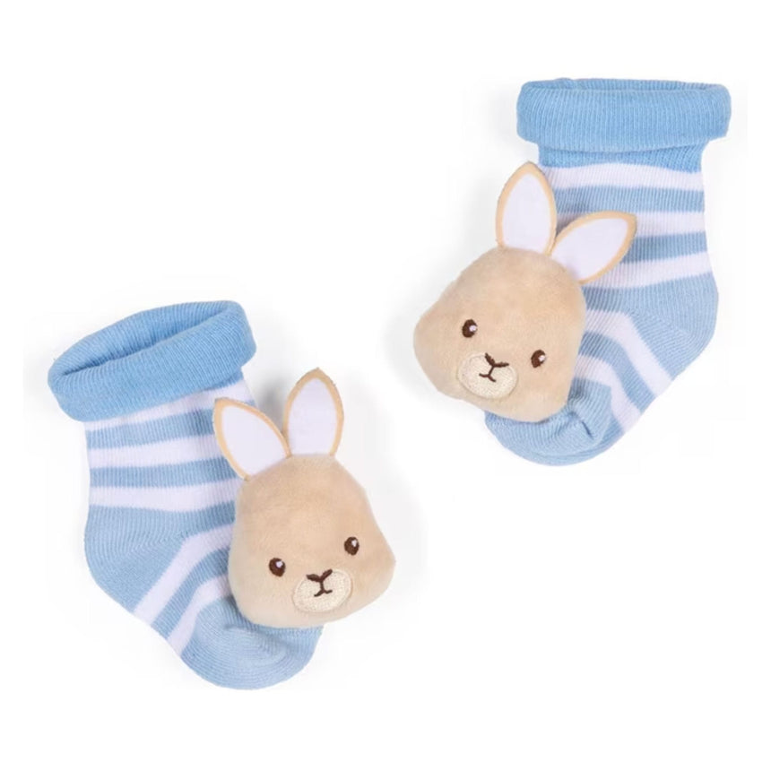 Chaussettes Hochets Peter Rabbit-Danawares-DAW-24287-A-CLÉMENT