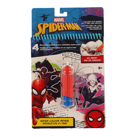 Livre Magique à Eau - Spiderman-Danawares-DAW-24369-CLÉMENT