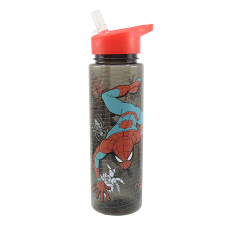 Bouteille Paille Spiderman-Danawares-DAW-24378-CLÉMENT
