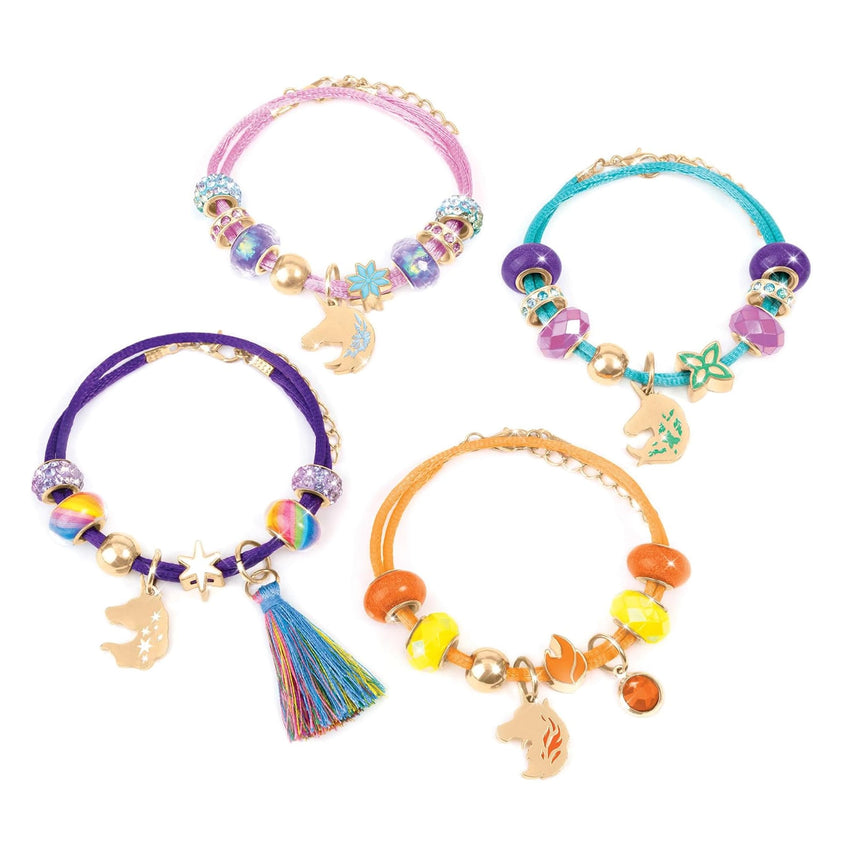 Académie des licornes - Ensemble de bracelets à breloques enchantées-Danawares-DAW-4523MIR-CLÉMENT