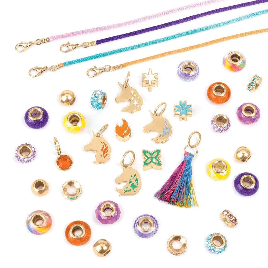 Académie des licornes - Ensemble de bracelets à breloques enchantées-Danawares-DAW-4523MIR-CLÉMENT