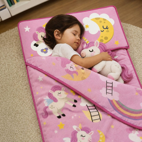 Couverture Tapis de Sieste - Licorne-Danawares-DAW-NAPMATLICORN-CLÉMENT