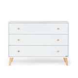 Commode 3 Tiroirs Austin - Blanc / Naturel-Dadada Baby-DDD-43031-CLÉMENT