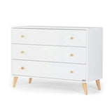 Commode 3 Tiroirs Austin - Blanc / Naturel-Dadada Baby-DDD-43031-CLÉMENT