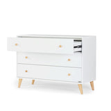 Commode 3 Tiroirs Austin - Blanc / Naturel-Dadada Baby-DDD-43031-CLÉMENT