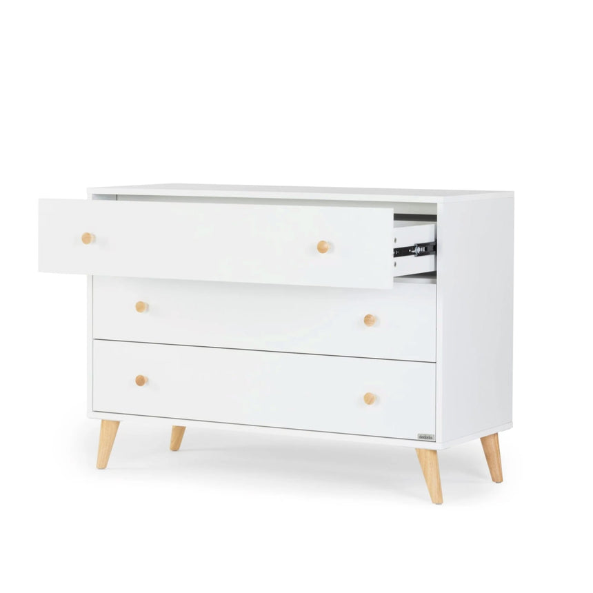 Commode 3 Tiroirs Austin - Blanc / Naturel-Dadada Baby-DDD-43031-CLÉMENT