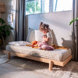 Couchette convertible 4 en 1 Bliss - Blanc/Naturel-Dadada Baby-DDD-15031-CLÉMENT