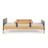 Lit Simple Fun - Graphite/Chêne Rouge (2 Boîtes)-Dadada Baby-DDD-90181-CLÉMENT