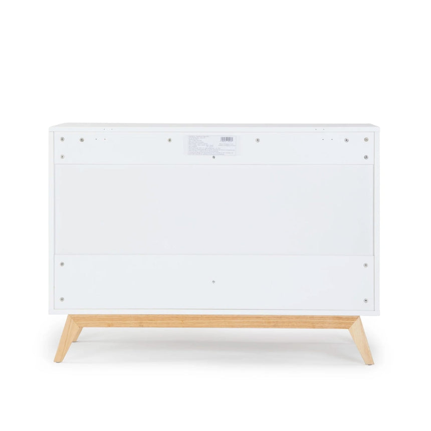 Commode 6 tiroirs Merry - Blanc/Naturel-Dadada Baby-DDD-409231-CLÉMENT