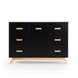 Commode 5 tiroirs Soho - Noir / Naturel-Dadada Baby-DDD-413251-CLÉMENT