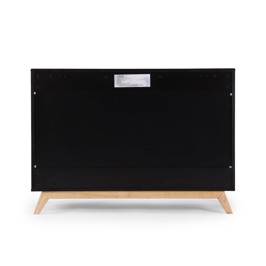 Commode 5 tiroirs Soho - Noir / Naturel-Dadada Baby-DDD-413251-CLÉMENT