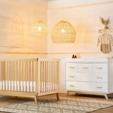 Commode 5 tiroirs Soho - Blanc / Naturel-Dadada Baby-DDD-413231-CLÉMENT