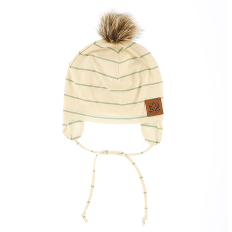 Tuque Pompon Marguerite 6-24mois-Deer Mountain-Ivoire-6-24 m-DE2-25SLJ06C04I1-CLÉMENT