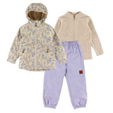 Ensemble Extérieur 3-en-1 Fleurs 7-12ans-Deer Mountain-Beige-7-DE2-26SLJ13J01S3-CLÉMENT