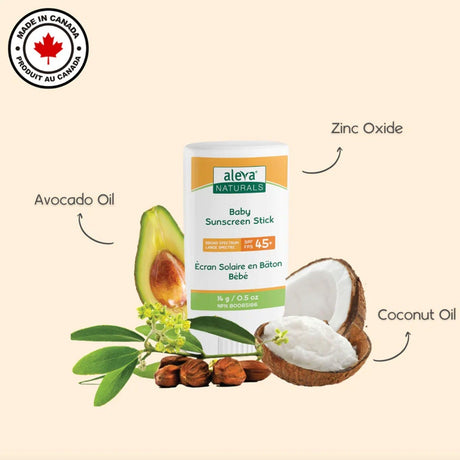 Baton Solaire FPS 45+ pour Bébé-Aleva Naturals-DGL-37929-CLÉMENT