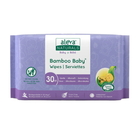 Serviettes Bambou Format Voyage (30)-Aleva Naturals-DGL-37941-CLÉMENT