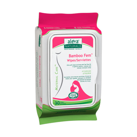 Lingettes Nettoyantes Féminine (30)-Aleva Naturals-DGL-37974-CLÉMENT