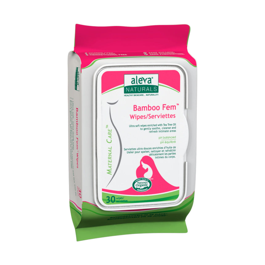 Lingettes Nettoyantes Féminine (30)-Aleva Naturals-DGL-37974-CLÉMENT