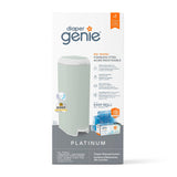 Poubelle à Couches Platinium - Vert Sauge ( 18 sacs)-Diaper Genie-DIG-I000811-CLÉMENT