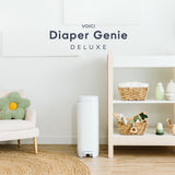 Poubelle À Couches Deluxe Blanche-Diaper Genie-DIG-I000877-CLÉMENT