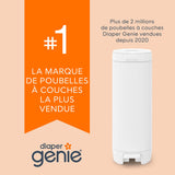 Poubelle À Couches Deluxe Blanche-Diaper Genie-DIG-I000877-CLÉMENT