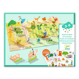 Stickers à Relever - À la Ferme-Djeco-DJE-DJ00045-CLÉMENT