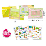 Stickers à Relever - À la Ferme-Djeco-DJE-DJ00045-CLÉMENT