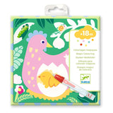 Coloriages Magiques - Coucou Caché Maman-Bébé du Jardin-Djeco-DJE-DJ00953-CLÉMENT