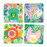Coloriages Magiques - Coucou Caché Maman-Bébé du Jardin-Djeco-DJE-DJ00953-CLÉMENT