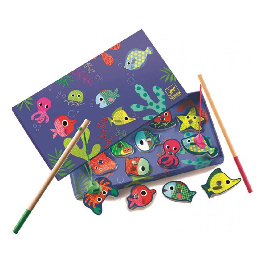 La Pêche Aimantée Fishing Colour-Djeco-DJE-DJ01653-CLÉMENT