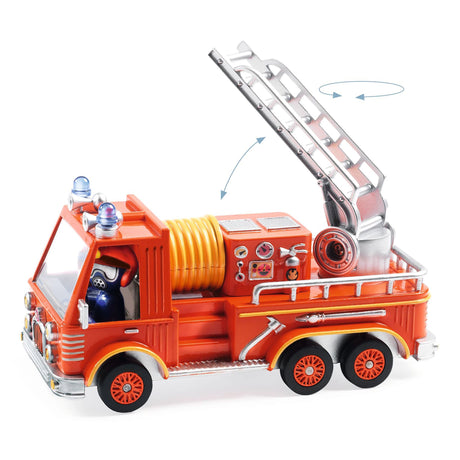 Crazy Motors Captain Fire-Djeco-DJE-DJ05469-CLÉMENT