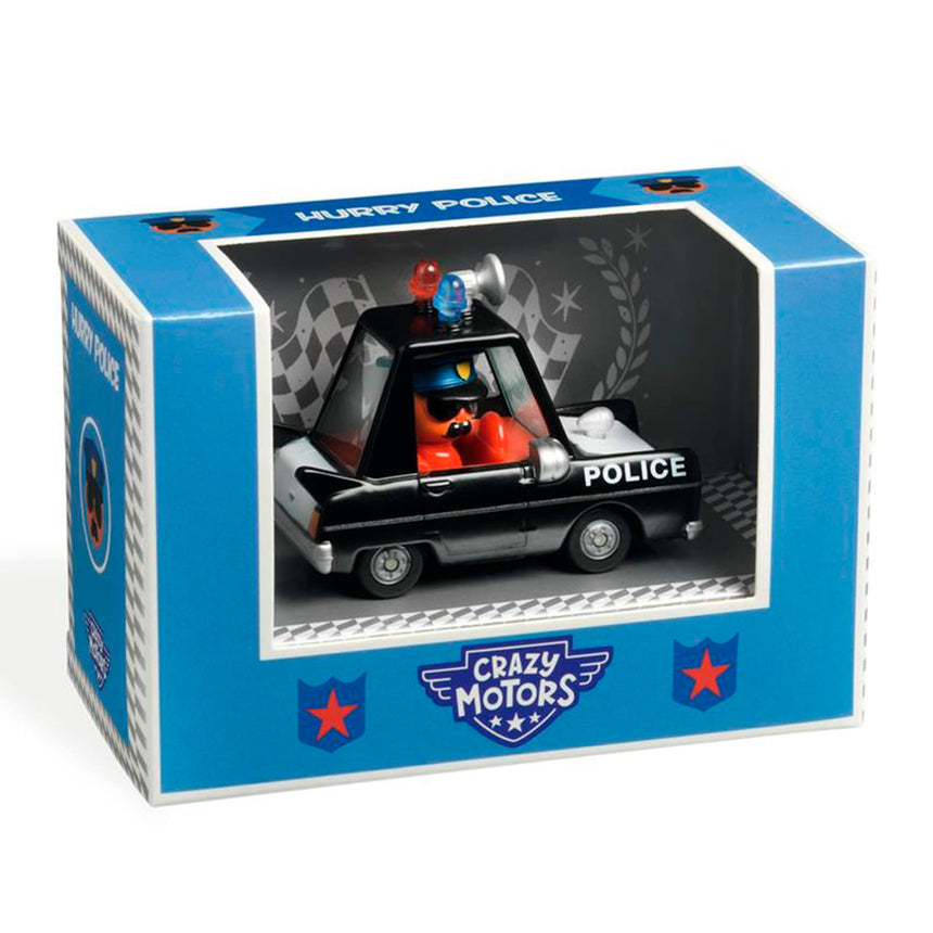 Voiture - Crazy Motors Hurry Police-Djeco-DJE-DJ05473-CLÉMENT