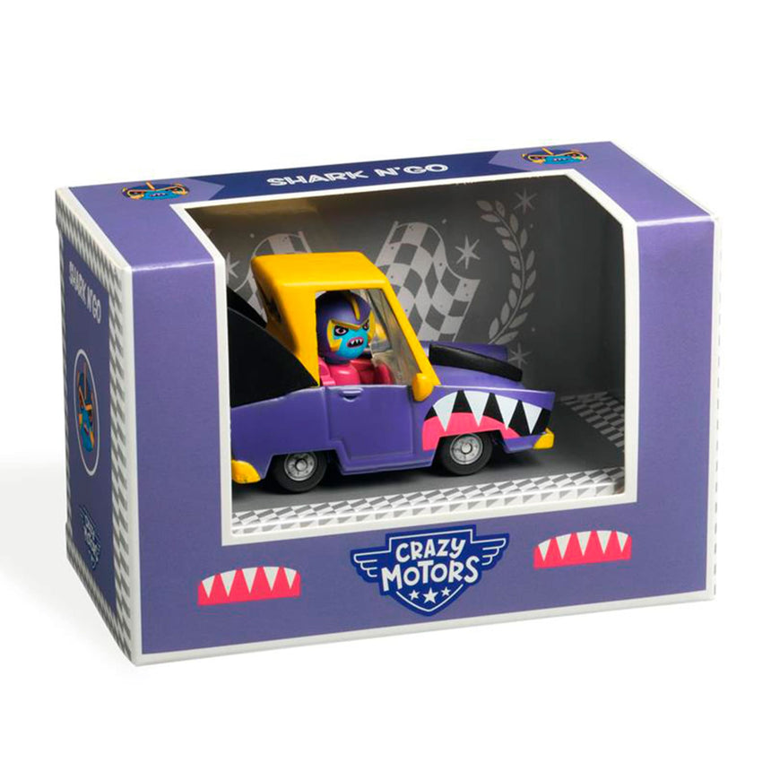Voiture - Crazy Motors Shark N'Go-Djeco-DJE-DJ05476-CLÉMENT