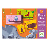 Puzzle duo - Maman et bébé-Djeco-DJE-DJ08157-CLÉMENT