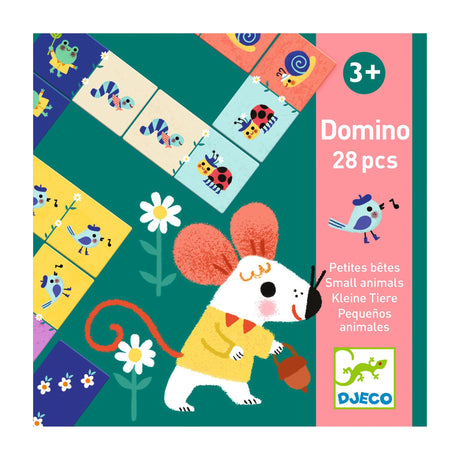 Jeu Domino - Petites bêtes-Djeco-DJE-DJ08255-CLÉMENT