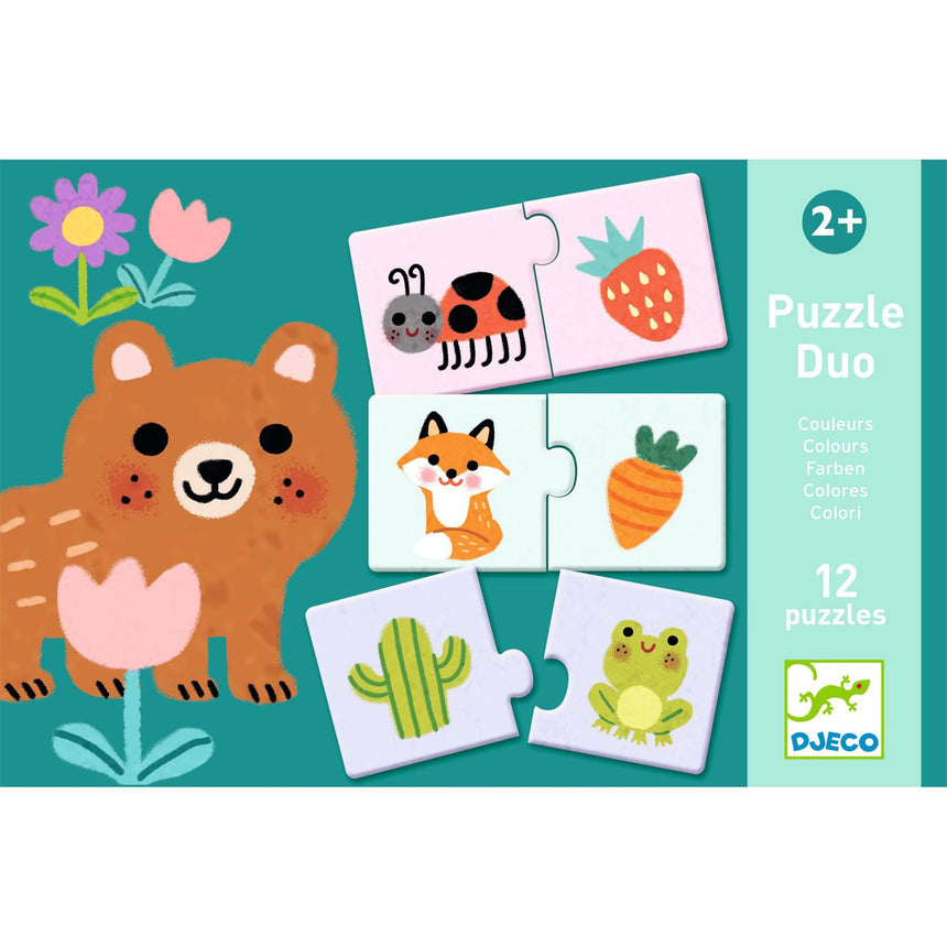 Puzzle Duo - Couleurs-Djeco-DJE-DJ08273-CLÉMENT