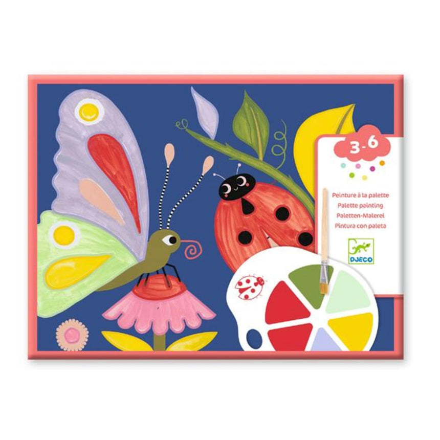 Peinture à La Palette - Les Petites Bêtes-Djeco-DJE-DJ09134-CLÉMENT