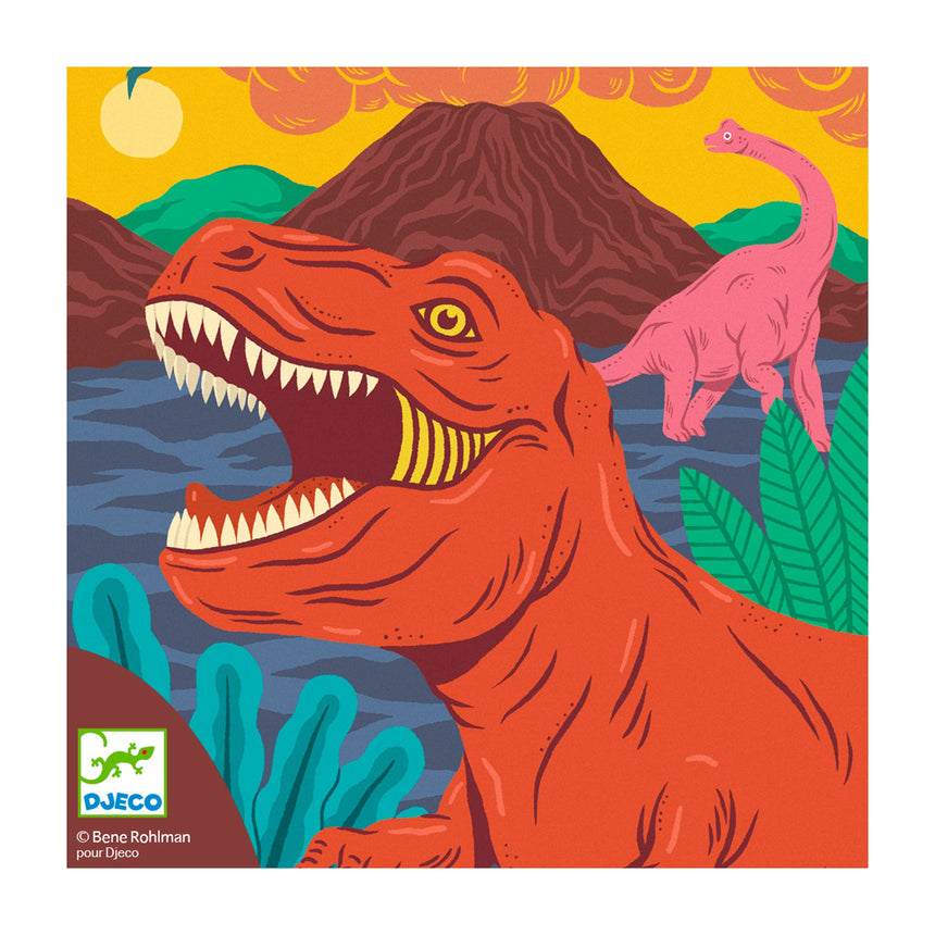 Cartes à gratter - Le règne des dinosaures-Djeco-DJE-DJ09726-CLÉMENT