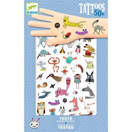 Tatouages - Petites Bestioles-Djeco-DJE-DJ09911-CLÉMENT