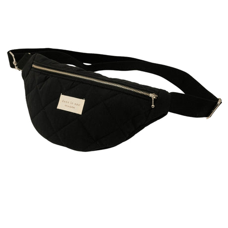 Sac Banane Matelassé - Noir / Noir-Dans Le Sac-DLS-BELT-BLAC2-CLÉMENT