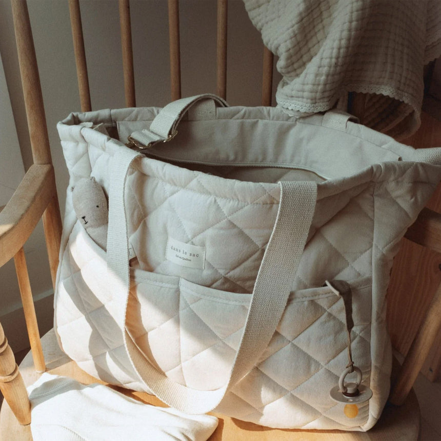 Sac à Couches - Crème-Dans Le Sac-DLS-DIAPBAGCREM-CLÉMENT