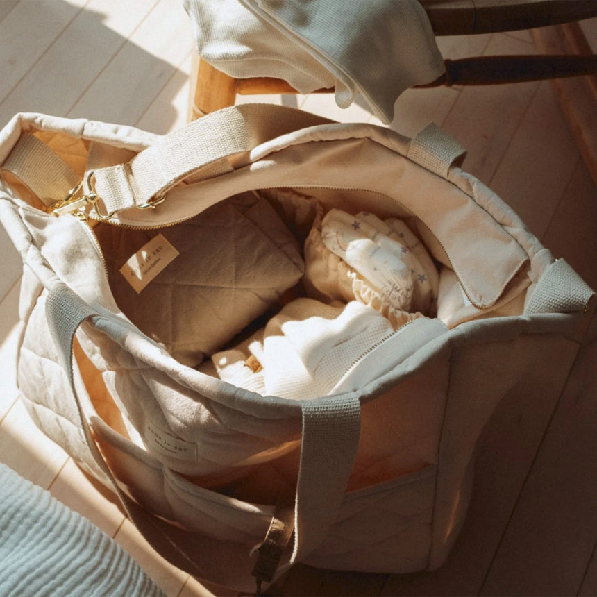 Sac à Couches - Crème-Dans Le Sac-DLS-DIAPBAGCREM-CLÉMENT