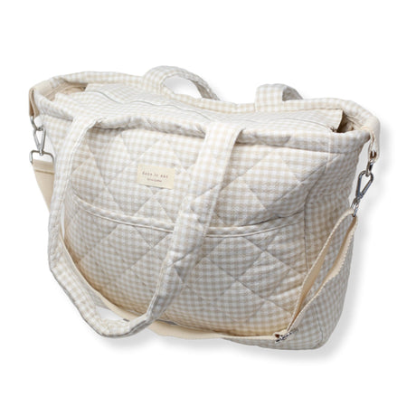 Sac à Couches - Vichy Beige-Dans Le Sac-DLS-DIAPBAGGINBE-CLÉMENT