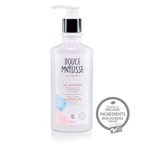 Gel Nettoyant Biologique 240ml-Douce Mousse-DOU-210373-CLÉMENT