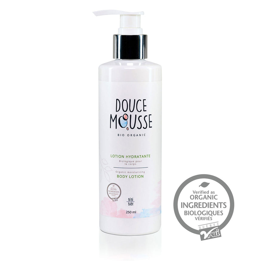 Lotion Hydratante Biologique 250ml-Douce Mousse-DOU-230012-CLÉMENT